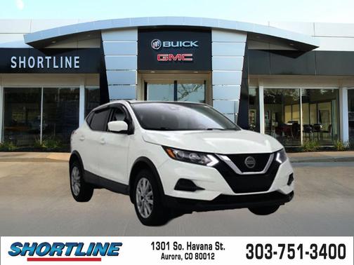 Glacier White 2018 Nissan Rogue Sport S