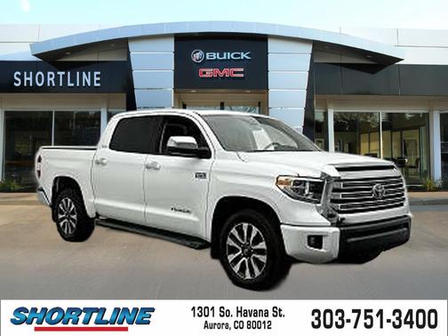 Super White 2020 Toyota Tundra Limited