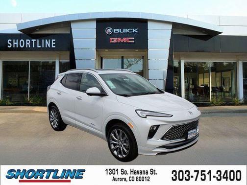 White Frost Tricoat 2026 Buick Encore GX Avenir