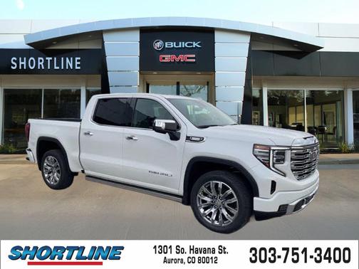 White Frost Tricoat 2025 GMC Sierra 1500 Denali