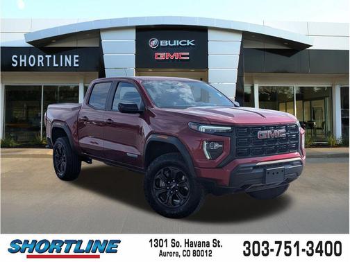 Volcanic Red Tintcoat 2024 GMC Canyon Elevation