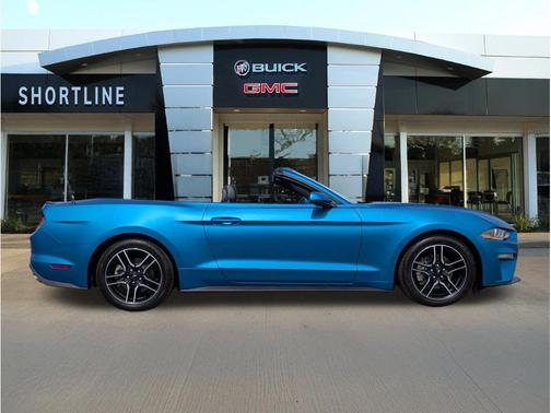 Shadow Black 2020 Ford Mustang EcoBoost Premium