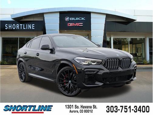 Black Sapphire Metallic 2023 BMW X6 xDrive40i