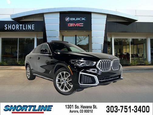 Black Sapphire Metallic 2023 BMW X6 xDrive40i