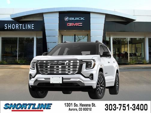 Glacier White Tricoat 2026 GMC Terrain Denali