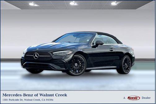 Black 2024 Mercedes-Benz CLE 300 4MATIC Cabriolet