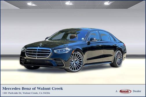 Black 2023 Mercedes-Benz S-Class 4MATIC