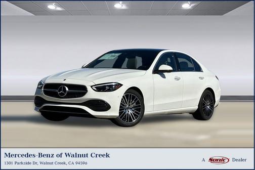 Polar White 2026 Mercedes-Benz C-Class C 300 4MATIC