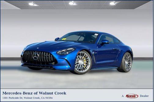 Starling Blue Metallic 2025 Mercedes-Benz AMG GT 63 Base