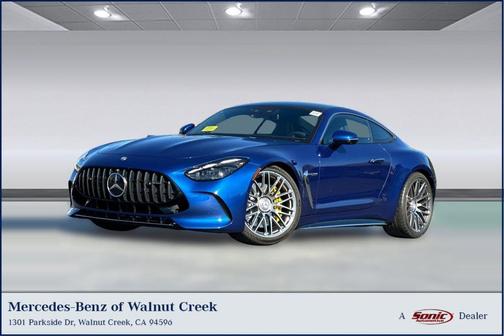 Starling Blue Metallic 2025 Mercedes-Benz AMG GT 63 Base