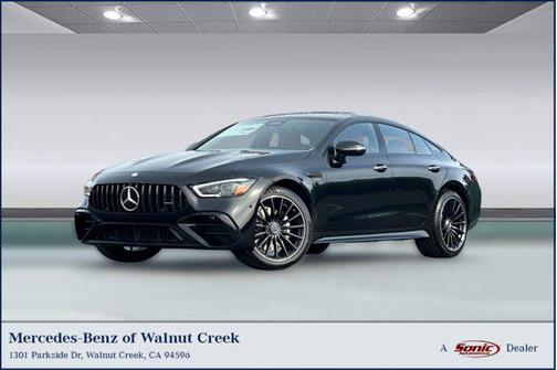 Obsidian Black Metallic 2026 Mercedes-Benz AMG GT 53 4-Door