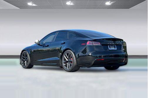 Solid Black 2024 Tesla Model S Plaid