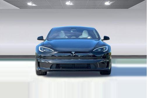 Solid Black 2024 Tesla Model S Plaid