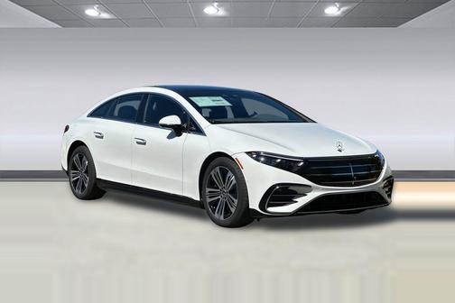 Polar White 2026 Mercedes-Benz EQS 450 4MATIC