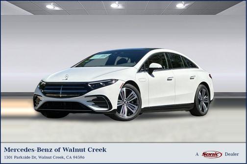 Polar White 2026 Mercedes-Benz EQS 450 4MATIC