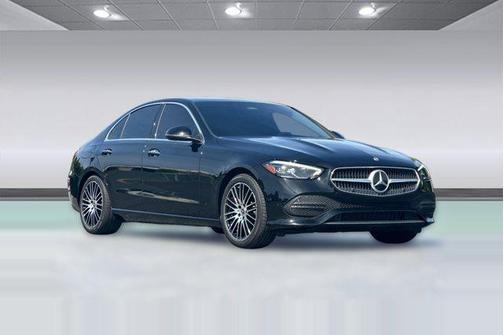 Black 2022 Mercedes-Benz C-Class Sedan