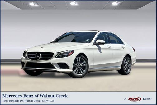 Polar White 2019 Mercedes-Benz C-Class C 300