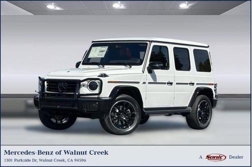 Polar White 2026 Mercedes-Benz G-Class G 550