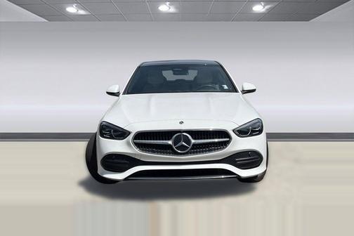 Polar White 2023 Mercedes-Benz C-Class Sedan