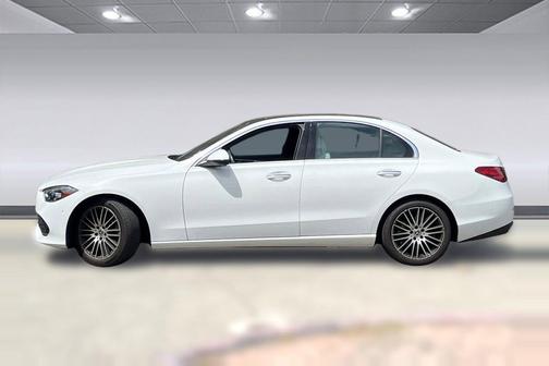 Polar White 2023 Mercedes-Benz C-Class Sedan