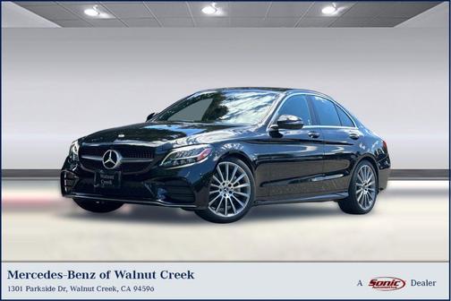 Black 2021 Mercedes-Benz C-Class Sedan