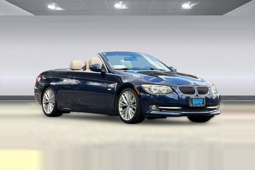 Blue 2011 BMW 335 335i