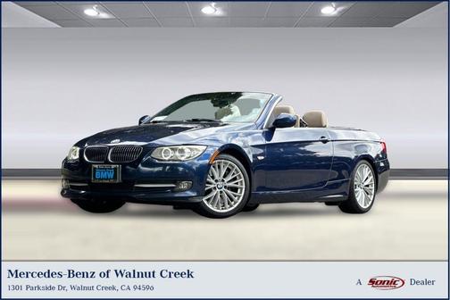 Blue 2011 BMW 335 335i