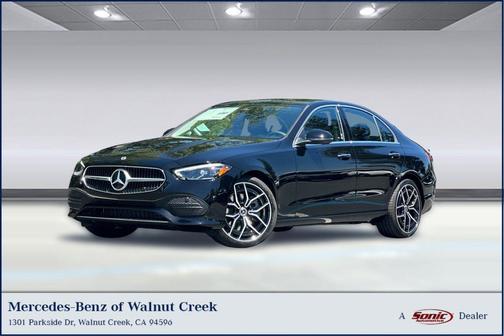 Black 2026 Mercedes-Benz C-Class C 300