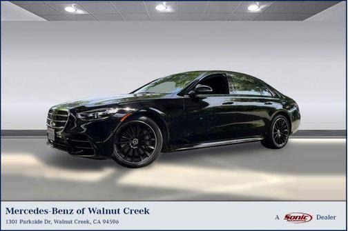 Black 2023 Mercedes-Benz S-Class 4MATIC