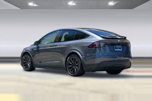 Gray 2022 Tesla Model X Dual Motor All-Wheel Drive