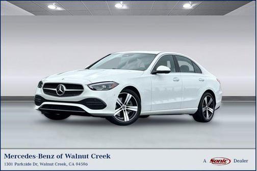 Polar White 2025 Mercedes-Benz C-Class C 300