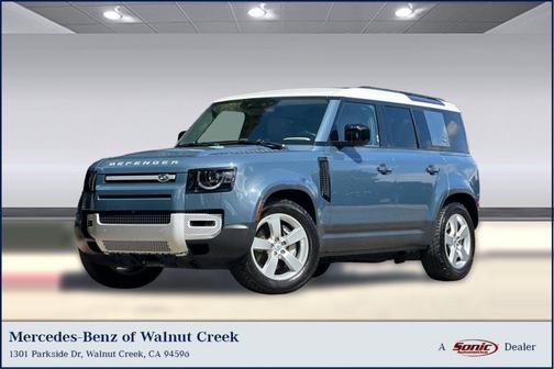 Tasman Blue Metallic 2023 Land Rover Defender 110 SE