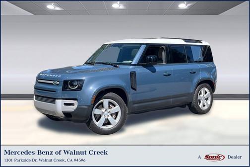 Tasman Blue Metallic 2023 Land Rover Defender 110 SE