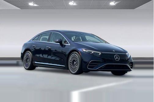 Nautical Blue Metallic 2024 Mercedes-Benz EQS 580 4MATIC