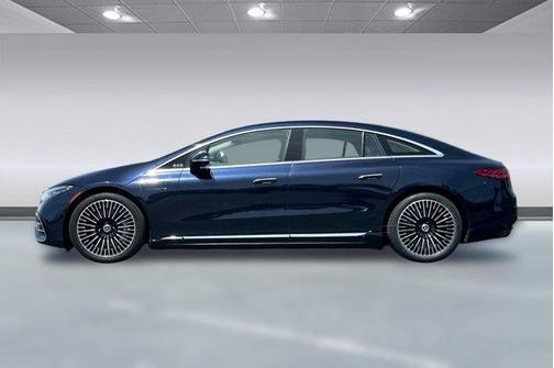 Nautical Blue Metallic 2024 Mercedes-Benz EQS 580 4MATIC
