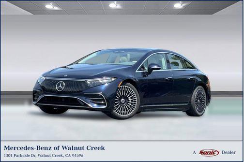 Nautical Blue Metallic 2024 Mercedes-Benz EQS 580 4MATIC