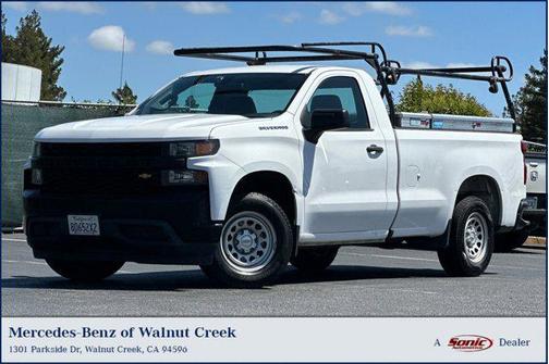 Summit White 2020 Chevrolet Silverado 1500 WT