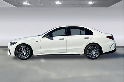 Polar White 2026 Mercedes-Benz AMG C 43 4MATIC