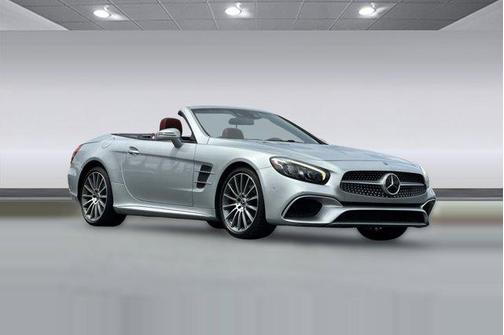 Iridium Silver Metallic 2017 Mercedes-Benz SL 550 SL 550