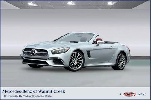 Iridium Silver Metallic 2017 Mercedes-Benz SL 550 SL 550