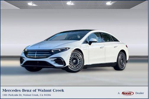 Polar White 2026 Mercedes-Benz EQS 450 4MATIC