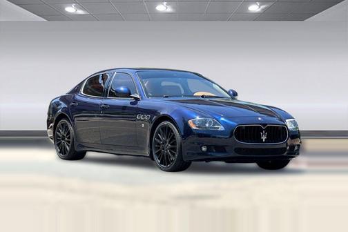 Blue 2013 Maserati Quattroporte S