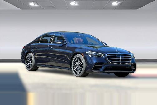 Nautical Blue Metallic 2023 Mercedes-Benz S-Class 4MATIC