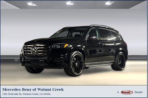 Obsidian Black Metallic 2026 Mercedes-Benz GLS 450 4MATIC