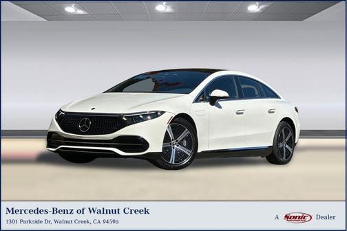 Polar White 2024 Mercedes-Benz EQS 450 4MATIC