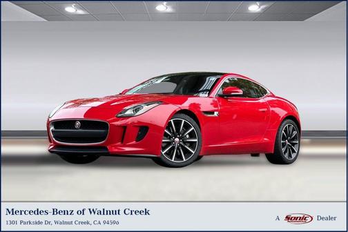Red 2015 Jaguar F-TYPE V6