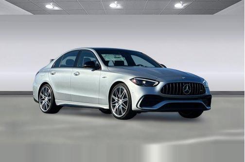 Cirrus Silver Metallic 2026 Mercedes-Benz AMG C 43 4MATIC