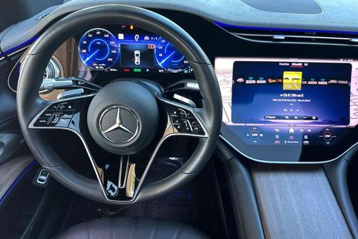 Obsidian Black Metallic 2024 Mercedes-Benz EQS 450 4MATIC