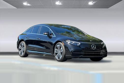 Obsidian Black Metallic 2024 Mercedes-Benz EQS 450 4MATIC