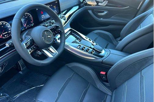 Obsidian Black Metallic 2026 Mercedes-Benz AMG GT 53 4-Door